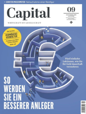 Capital, Ausgabe 9,2019 Geldanlage